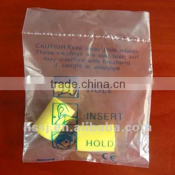 2016 hot selling ear plugs 100% soft PU foam ear plugs safety foam ear plugs in Cylinder (SNR:33db)