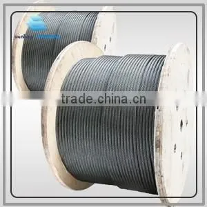 8*19S +FC, 8*19S+IWR,8*19W+FC,8*19W+IWR Elevator Steel Wire Rope