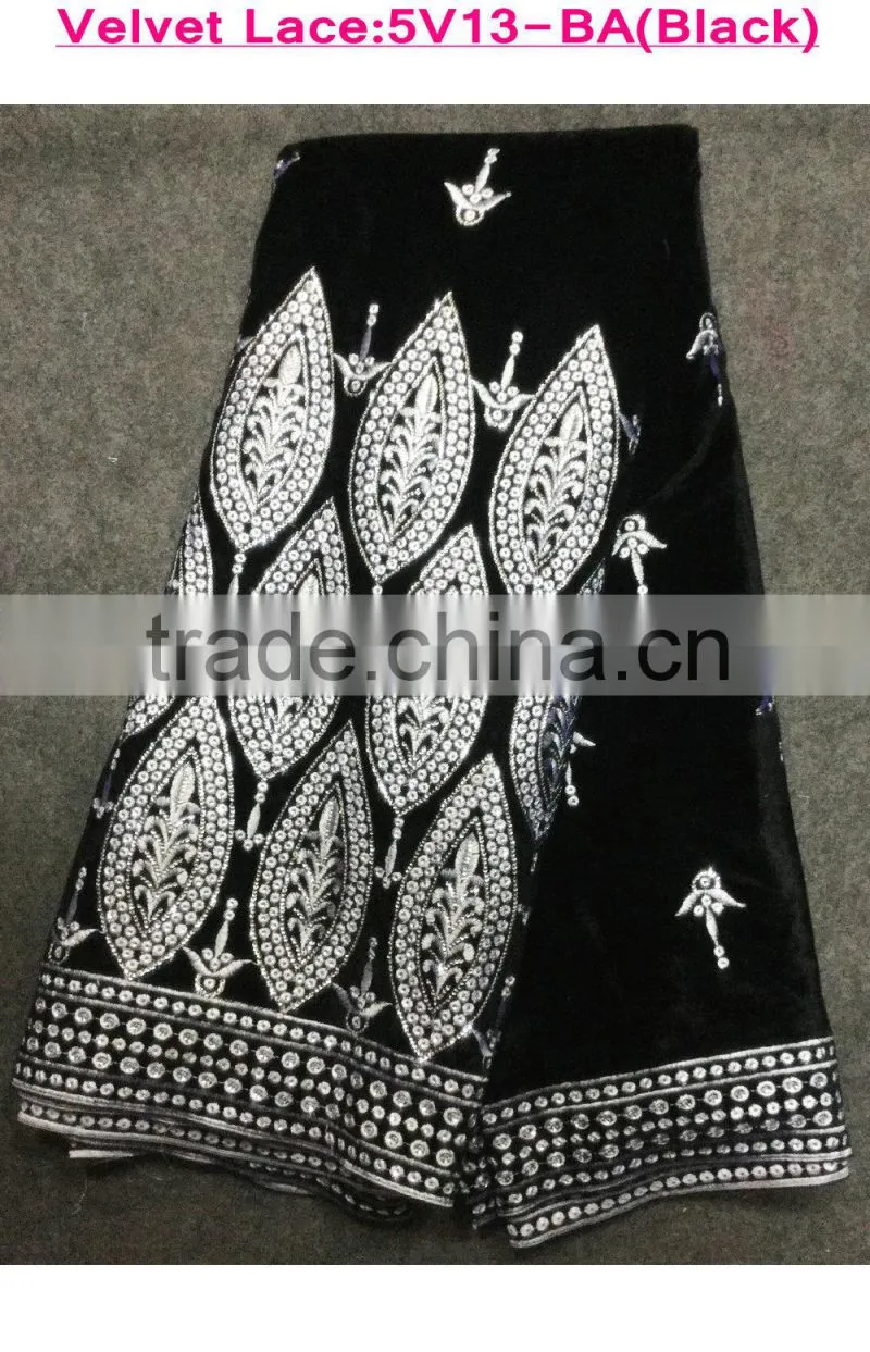 Velvet sexy dress for evening dress fabric korean velvet