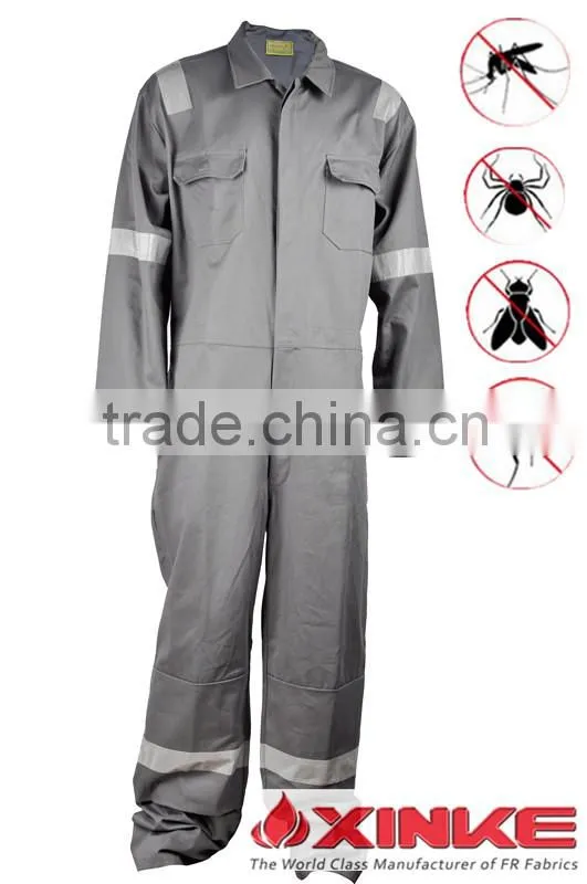 100% cotton insect repellent clothing with reflective tape