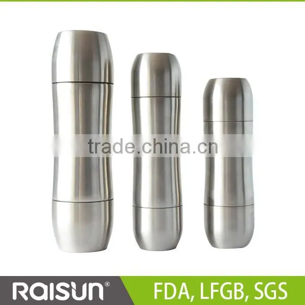 high vacuum double wall stainless steel bullet thermos flask 350ML 500ML