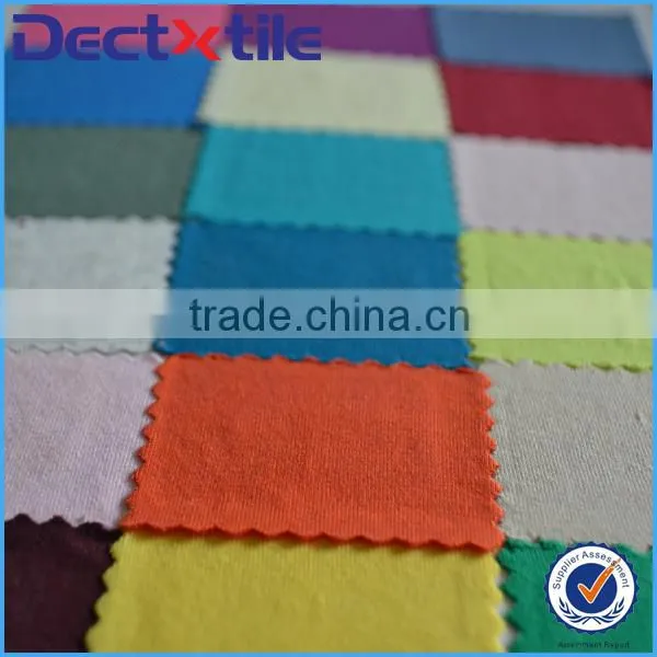 DEC Brand 40S cotton jersey fabric for jersey/sportswear/T shirt