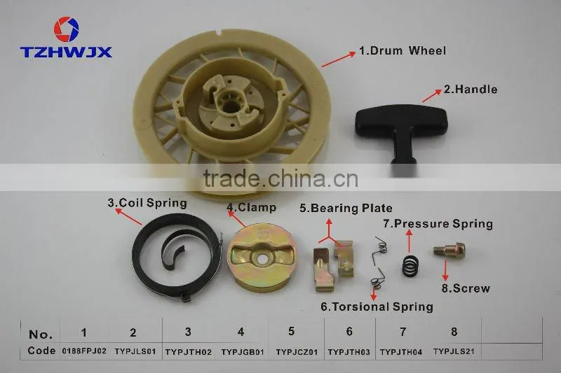 Recoil starter spare part For Gasoline Generator Engine HONDA GX390(188F)