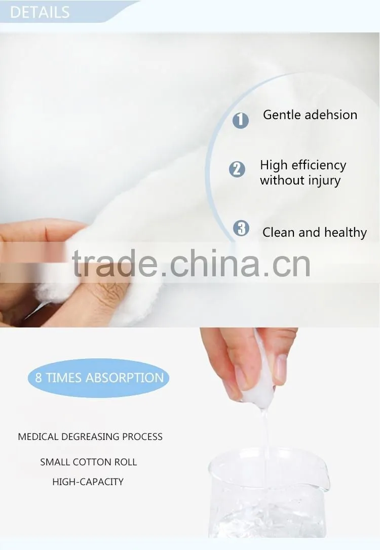 surgical wound cleaning absorbent surgical Supplies cotton wool roll