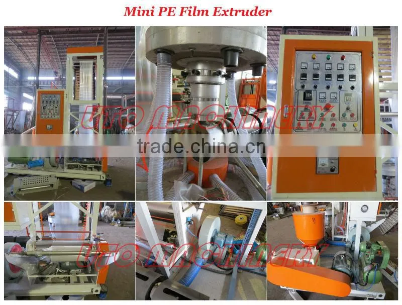 bag maker Two-Layer Full-Automatic plastic Bag Making Machine with running belt