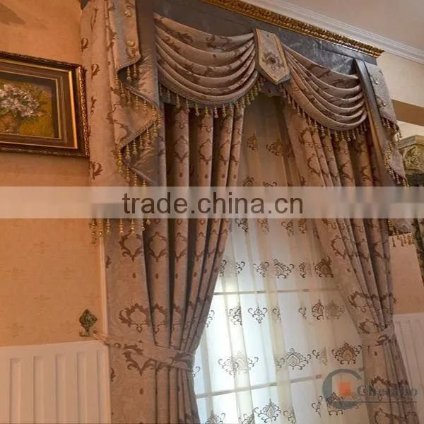 2014 china wholesale ready made curtain heavy curtains