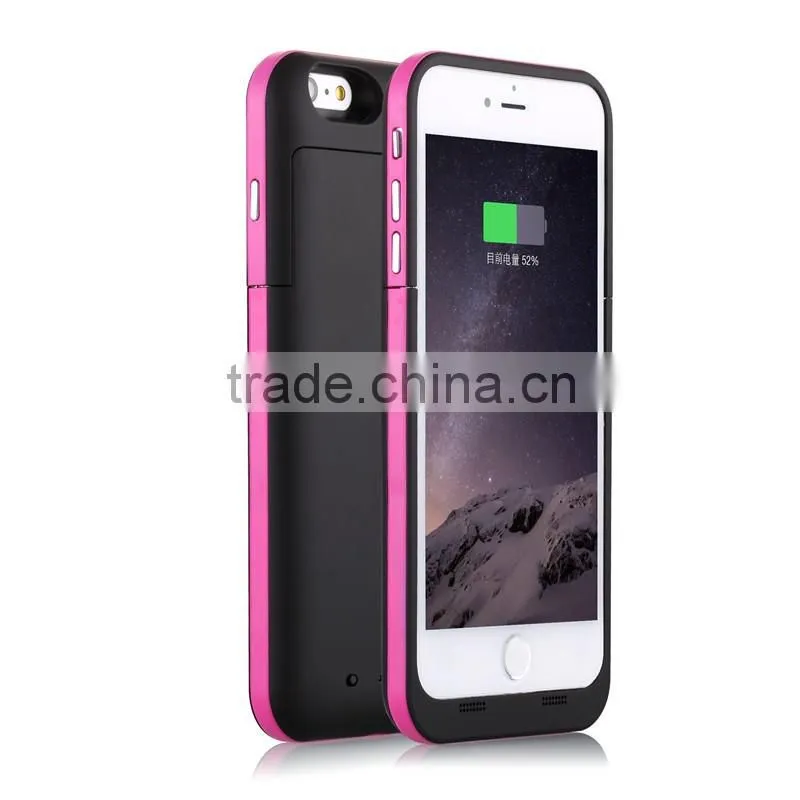 6800mah Mobile battery case for iphone 6s plus Mobile charger case power case