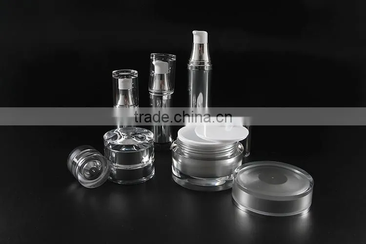 RISEPACK TUV certified transparent acrylic jars