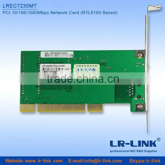 RTL8169 PCI Network Card With Bootrom Slot RJ45 LAN CARD