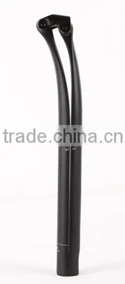 Adjustable seat post carbon 3k for bike saddle