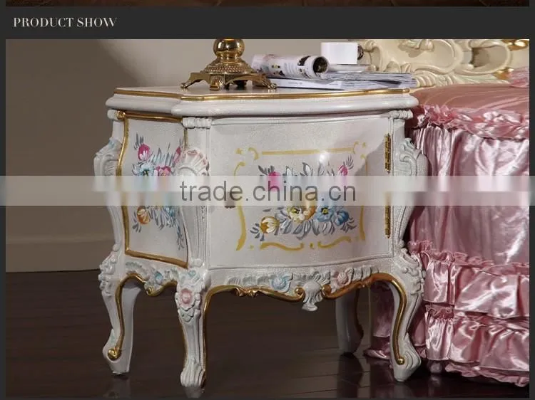 luxury french style bedroom furniture bedstand