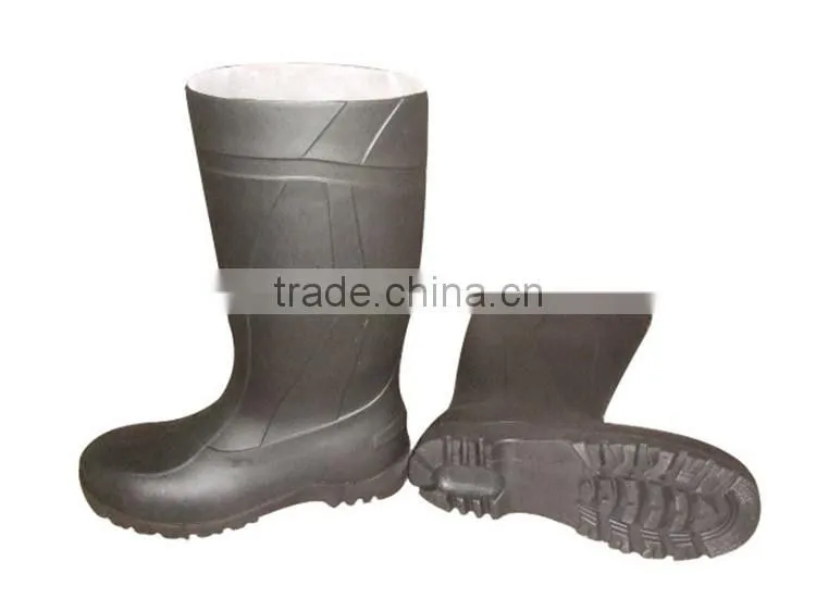 Safety PVC rain boots with steel toe,industrial boots,rain shoes