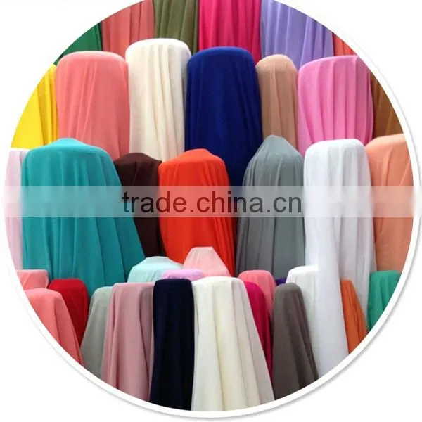 2014 fashinal polyester chiffon fabric for dress