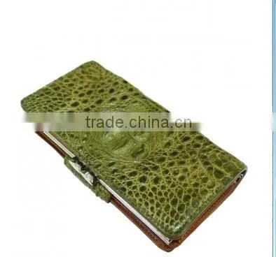Crocodile leather wallet for women SWCRW-016