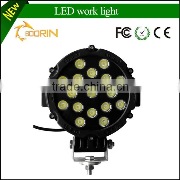 Flood/spot beam 51w offroad led work light