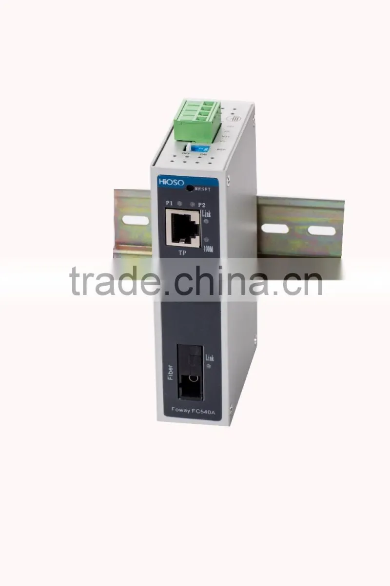 1 10/100M RJ45 port industrial Din-rail switch