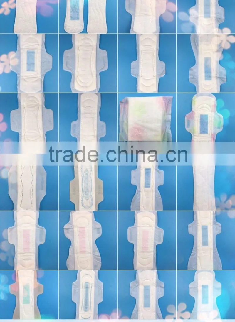 Femine day time used cheap sanitary napkins sanitary pads manufacturer