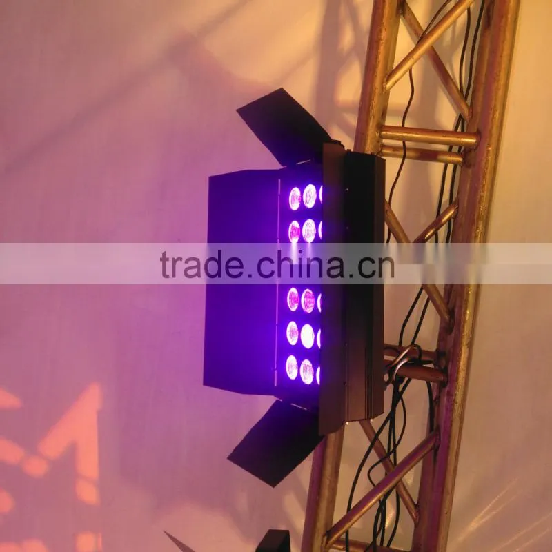 18*20W RGB 3 in 1COB led wall washer lighting