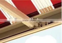 Patio Retractable Manual Full-cassette Awning