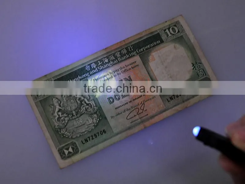 395-400nm Custom Keychain Maker UV light Promotional Led Light Keychain