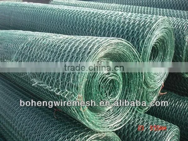 HOT SALE galvanized and pvc coated Hexagonal wire mesh manufacturer