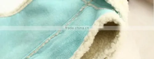 children faux fur vest without hood