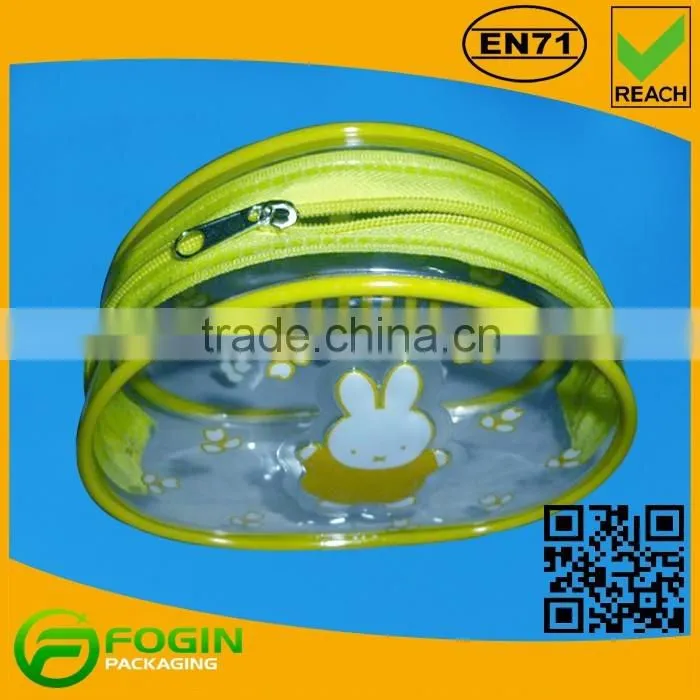 waterproof pvc slider zipper bag