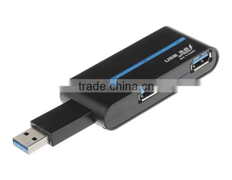USB 3.0/2.0 4 Port High Speed Powered Hub For iMac MacBook Desktop Laptop
