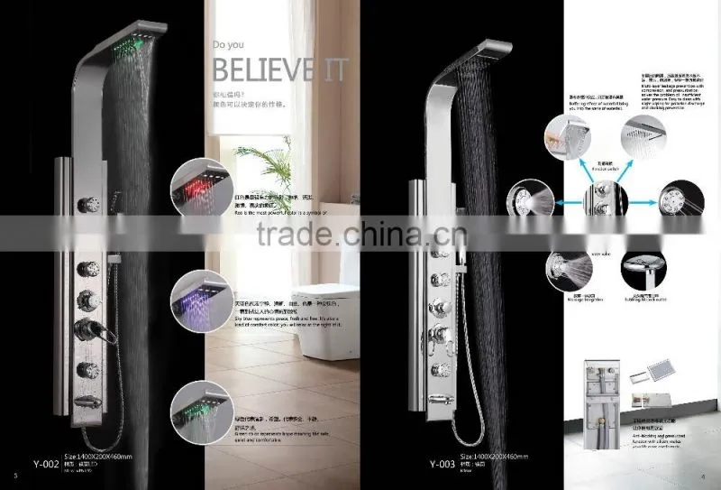 Guangdong factory price first grade quality shower column set