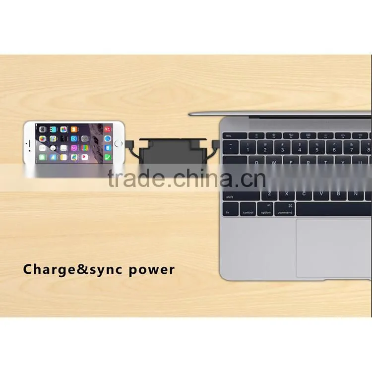 2016 Fashion Ultra-thin Credit Card Size Charging Sync Battery Micro USB Mobile Power Bank