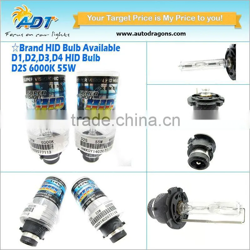 6000K hid xenon bulb D2S, 75W HID Xenon Headlight for BMW for AUDI for VW