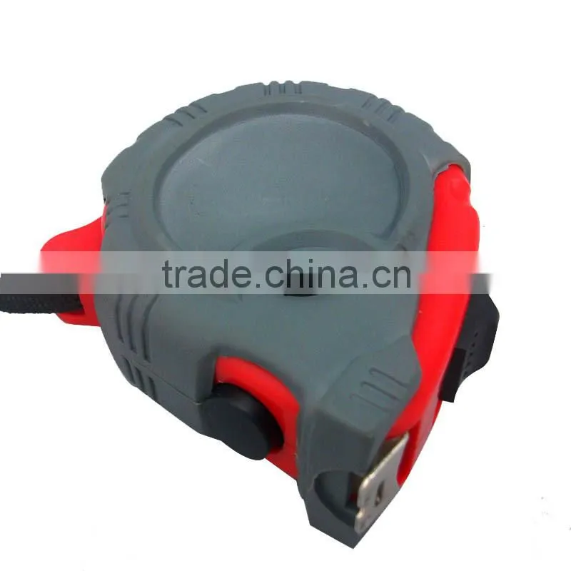 Good qulity co-rubber coated of steel tape measure mm in inch