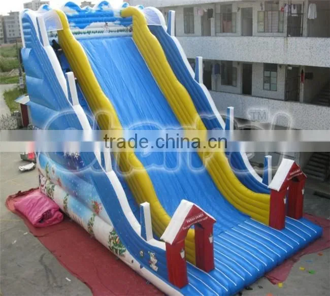 New arrival inflatable slide for sale , largest inflatable dry slide