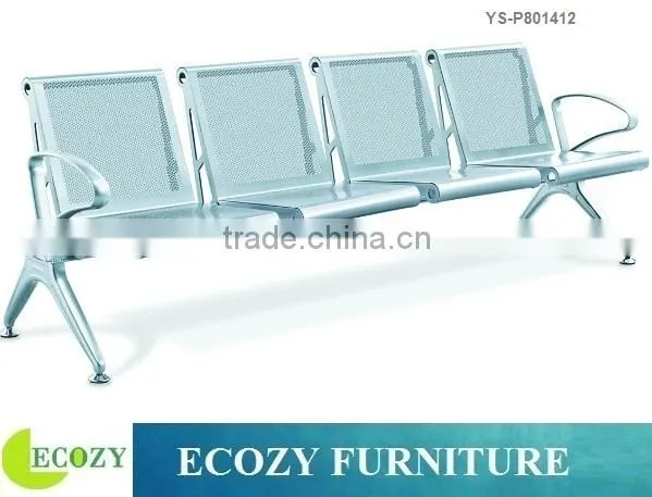 Public Steel Waiting Row Chair