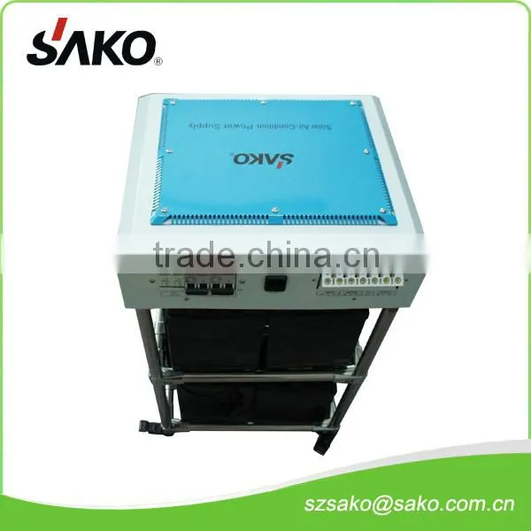 2016 DC Solar Air Conditioner 3000W System 3hP With Battery and Solar Panel DC Power AC Power Supply
