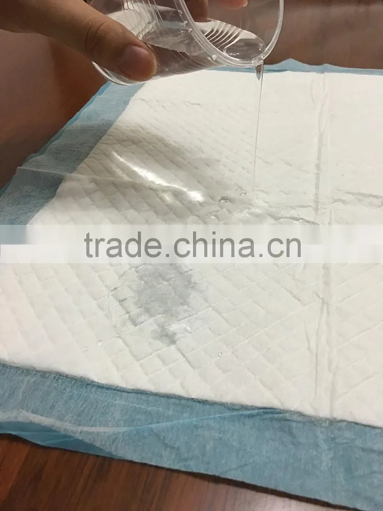 Hospital bed sheet, incontinent pad, disposable nonwoven bed sheet