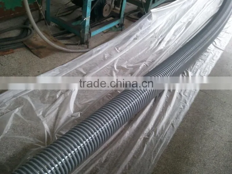 PVC Plastic Spiral Reinforced Suction Water Garden Pipe Hose