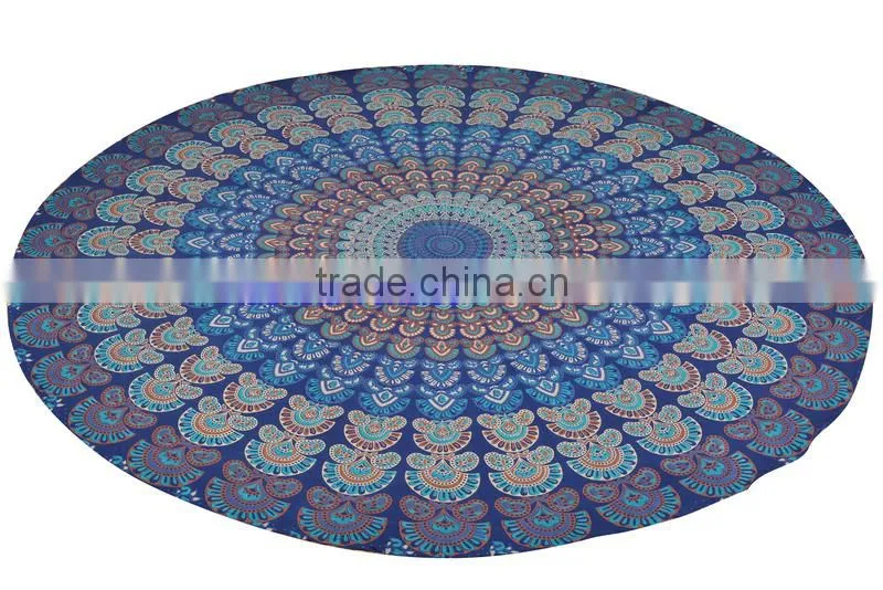 Indian Ethnic Block Printed Tapestry Wall Decor Throw Table Cover 100% Cotton Bedspread Indian Jaipur Manufacturer & Wholesaler