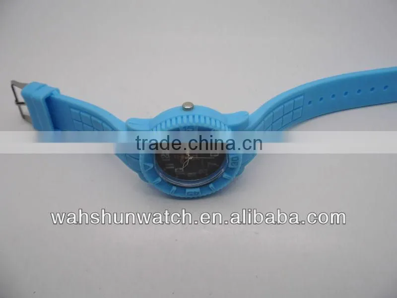 wholesale china watch ,cheap china direct watch with silicone green strap