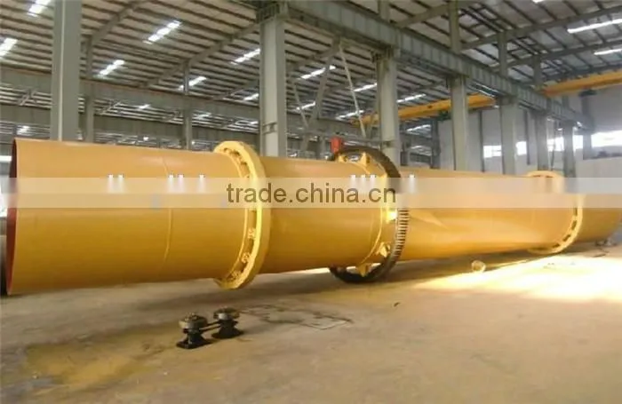 Stable performance drying animal feed rotary dryer machinery