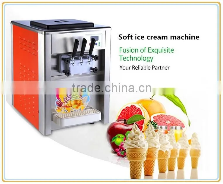 counter top frozen yogurt & soft ice cream machine WX-818T