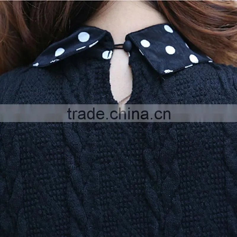 New doll brought long sleeve sweater design for girls
