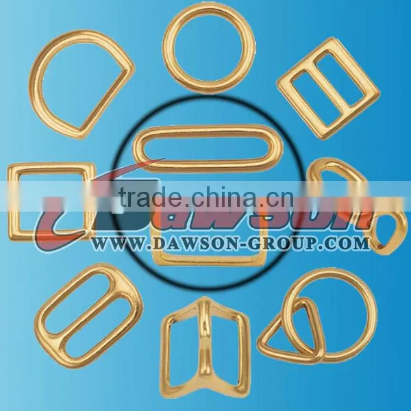Solid Brass D Ring