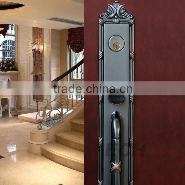 Brass ORBH antique door handle