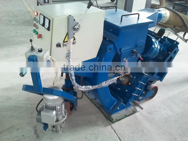 Road shotblasting machine