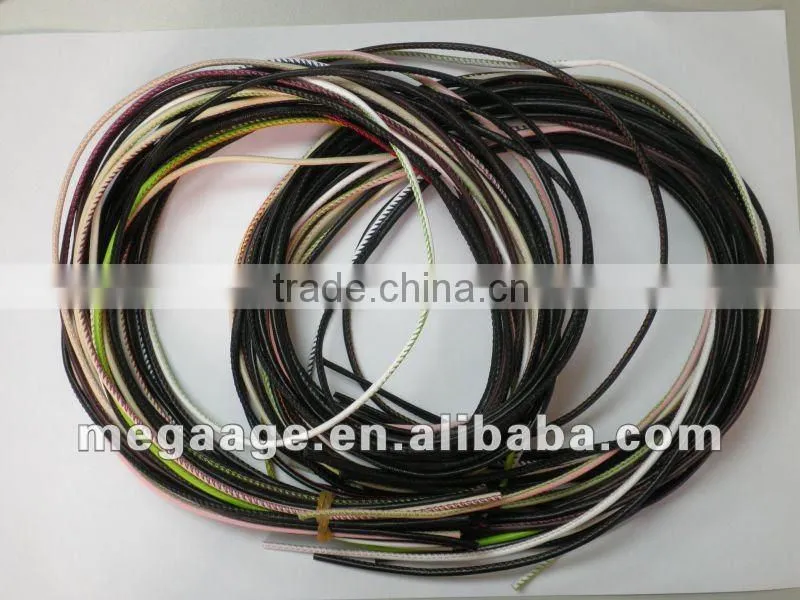 hot item and fashion good quality leather bracelet leather necklace leather band