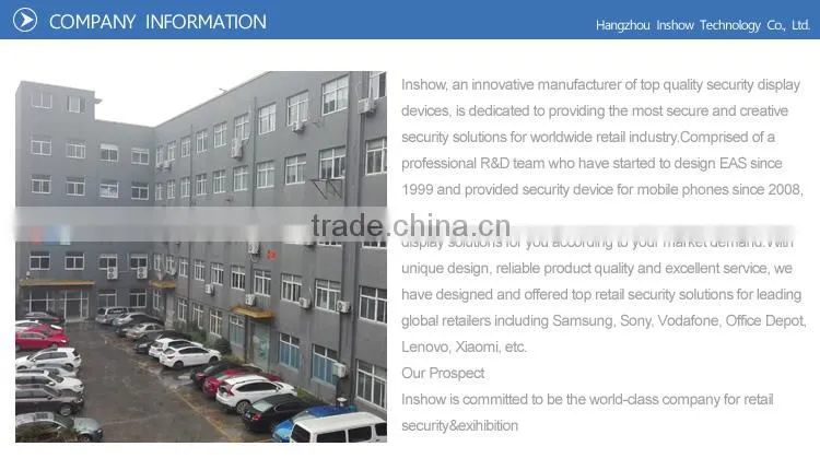 camera display anti-theft device,show safe security display anti-theft device for digital camera with alarm (inshow SI203)