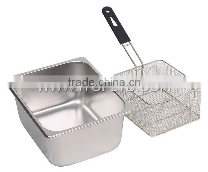 1-Tank 1-basket natural gas chip deep fryer oil filter machine