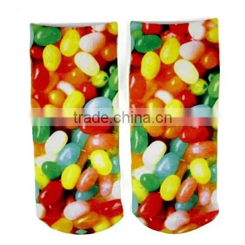 custom sublimated photo sublimation printing socks