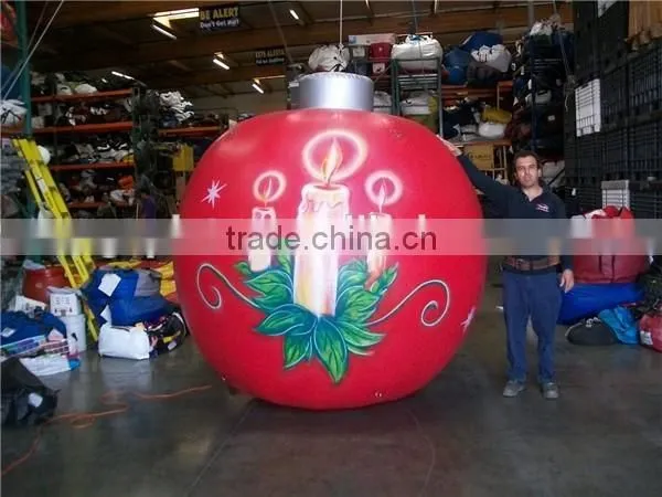 Beautiful snowflake yard balloon/inflatable hanging balloon for Christmas party decoration